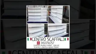 BUDRIO SCAFFALATURE USATE PORTAPALLET CANTILEVER SOPPALCO DRIVE-IN SELF-SERVICE