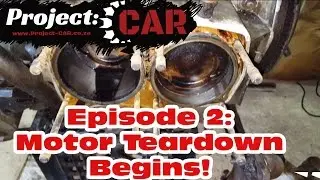 Project: CAR - VW Transporter T25 Adventure Van Motor Teardown Episode 2