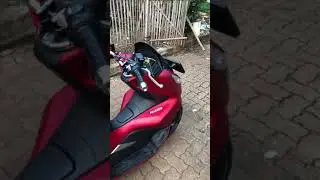 KNALPOT PCX 150 LOKAL MERK CLD C6 BLUE PURE SOUND 2020
