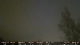 Timelapse Cam 2 - Natt til 17. mai 2017
