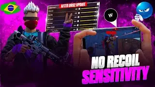 NO RECOIL SENSITIVITY AFTER OB52 UPDATE 😱 NO RECOIL ❌ 100% ACCURACY ✅ AUTO HEADSHOT 2GB 3GB 4GB 6GB 