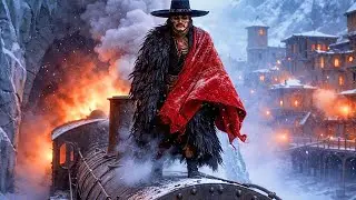 Frozen Rails of Gold | Cinematic Gothic Western Dark Country