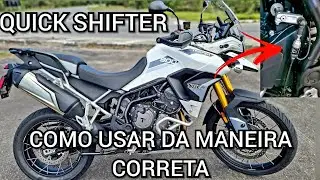 TIGER 900 RALLY PRO/GT PRO - USO CORRETO DO QUICK SHIFTER
