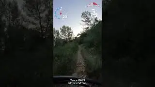 Trace 0463 single de la Mouline #vtt #mtb #vttxc