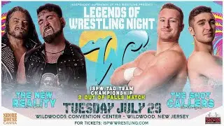 The Shot Callers vs The New Reality | ISPW Tag Team Championship 2 Out Of 3 Falls Tornado Tag 