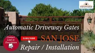 Electric Gate Repair San Jose | Automatic Driveway Gate Installation