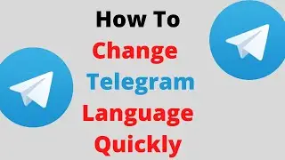 How To Change telegram Language