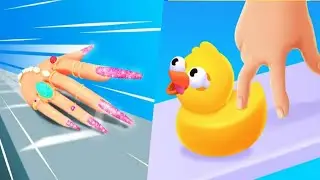 ✔️Hand Evolution Runner🆚Crushy Fingers✔️All gameplay walkthrough max level trailer android, ios game
