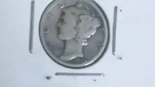 1929 Mercury Dime