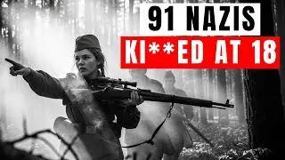 91 K**ls At Just 18 | Youngest Soviet Snipers | The Story of Aliya Moldagulova | WW Women