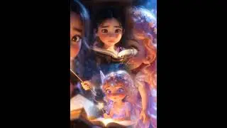 She Opened an Old Book&hellip; A Fairy Was Trapped Inside 😱✨
