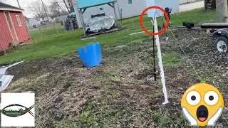 Awesome DIY Fishing Rod Holder For Bank Fishing / Cheap Too