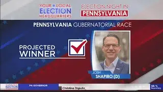 Shapiro projected winner of Pa. governor race