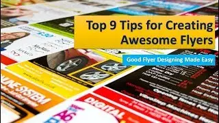 Top 9 Tips to Make a Professional Business Flyer Design