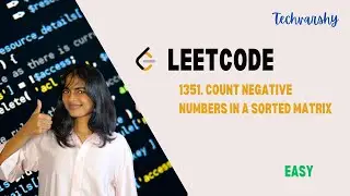 1351. Count Negative Numbers in a Sorted Matrix
