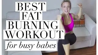 Best Fat Burning Workout (even if you're too busy to workout)!