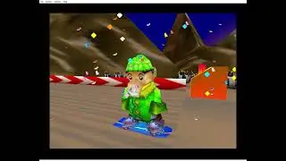 Can you 100% Snowboard Kids (N64) with only Tommy and Level 1 boards? (Part 2: Skill Games)