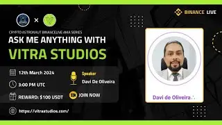 AMA on Binance Square with crypto astronaut and VITRA