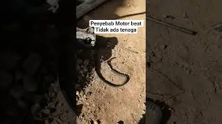 motor beat mogok dijalan