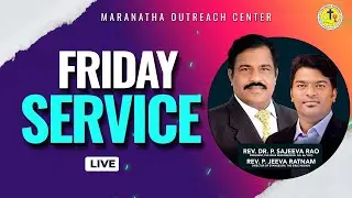 Friday Service #live | Rev Dr P Sajeeva Rao | Jeeva R Pakerla | Bible Mission | BMG | 26th DEC 2025