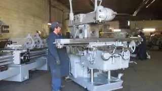 Used KEARNEY & TRECKER 415TF Horizontal Mill With Vertical Overarm - XLNT