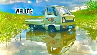 WPL D12 / 1:10 scale 2WD suzuki rc kei truck unboxing