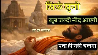 Experience deep sleep and peace 😴 | Yog Nidra Deep Sleep Meditation in Hindi | 1 Hour