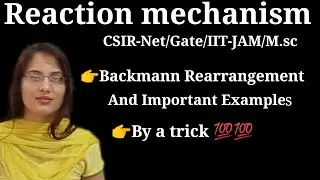Backmann Rearrangement for CSIR net/gate/IIT-JAM/M.sc
