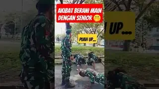 Viral Senior TNI Ngamuk Gegara dikerjain junior nya 🤭😅😂🤣🤣 | Video TNI lucu #tnilucu