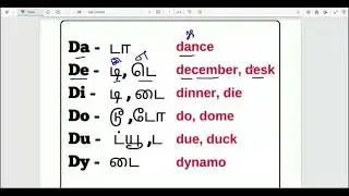 How to Read English Words with Sounds| English Padippathu Eppadi lexplain in tamil