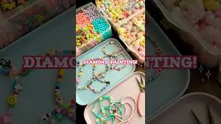 Diamond Painting!🖼️💎#shorts #aesthetic #diamond #diy #painting #art #subscribe #trending #fyp