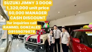 The new Suzuki JIMNY 3 door monotone 2026 variant CBU from Japan. #jimnyjapan 