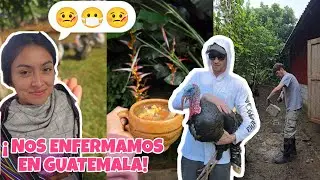 PRIMERA SEMANA EN GUATEMALA Y NOS ENFERMAMOS MAL🤒🤒😷 | Ales se fue solo a petén 🥹😱