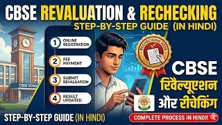 CBSE Revaluation & Rechecking - A Step-by-Step Guide in Hindi