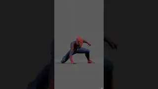 Spiderman Body Mechanics Animation Breakdown #short #animation #spiderman