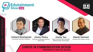 Jimmy Mistry, CMD, Della Group on Careers in Communication Design | Edutainment Show