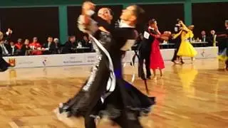 World championship 10 dance Junior 2- Nikoloz Mujiri And Erminia Mirasola- Slow Foxtrot