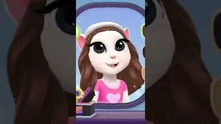 Roblox girl makeover by my Talking Angela2 #mytalkingangela2 #viral #subscribe #roblox #makeup
