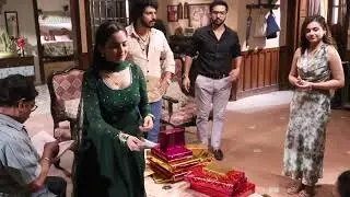 Udne Ki Aasha Serial On Location: Sachin and Sayali open the gifts, behind the scenes