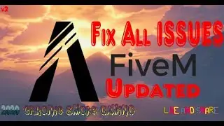 GTA FiveM Fix All Errors 2020 (EASY) Works in 2022!