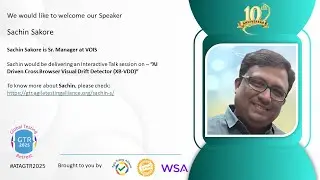 #VirtualConferenceDays #ATAGTR2025 Interactive Session (23rd Nov 2025) by Sachin Sakore