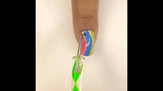 easy 😳nail art🌈💅||colorful nails  #shorts #nailart #youtubeshorts #subscribe