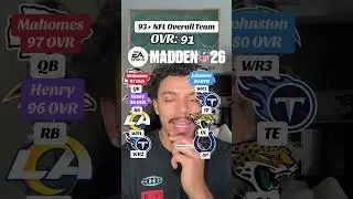 93+ Общая команда NFL в Madden 26 🔥