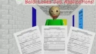 Baldi basics I applied for a job at school, and Baldi love energy drinks edition, baldi basics mod
