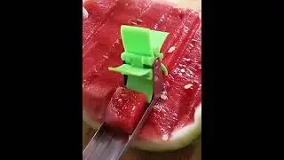 Watermelon Cutter Windmill Design Stainless Steel Cut Watermelon Kitchen Gadgets Quickly Watermelon