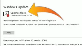 Windows Cannot Update - Windows Update Nahi Ho Raha Hai