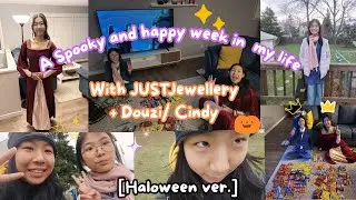 A Busy and Happy Week in my Life: Haloween Ver. | Vlog| Band meeting| Trick or Treating| Friends
