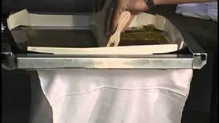 Screen Print and Cure - Step 3 Printing a T-shirt 4 color.mp4