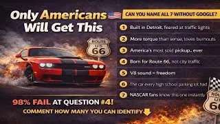 Only Americans Will Get This 🇺🇸 | Ultimate US Car Challenge (98% Fail) #americancars #usacar #cars