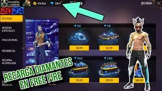 C&Oacute;MO HACER RECARGAS DE DIAMANTES EN FREE FIRE DIRECTAMENTE DESDE EL JUEGO F&Aacute;CIL Y R&Aacute;PIDO 2024 ✅️